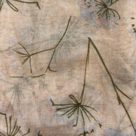 Lot of 3 Rampage Floral Scarfs w/Rings (Light Pink/Light Blue/ White) - Picture 6 of 10